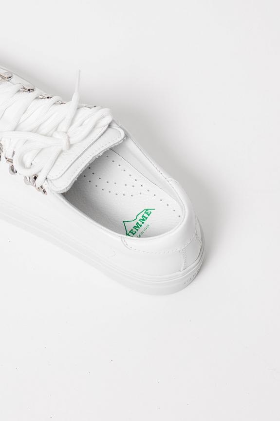 Diemme Marostica Low White Nappa Platform